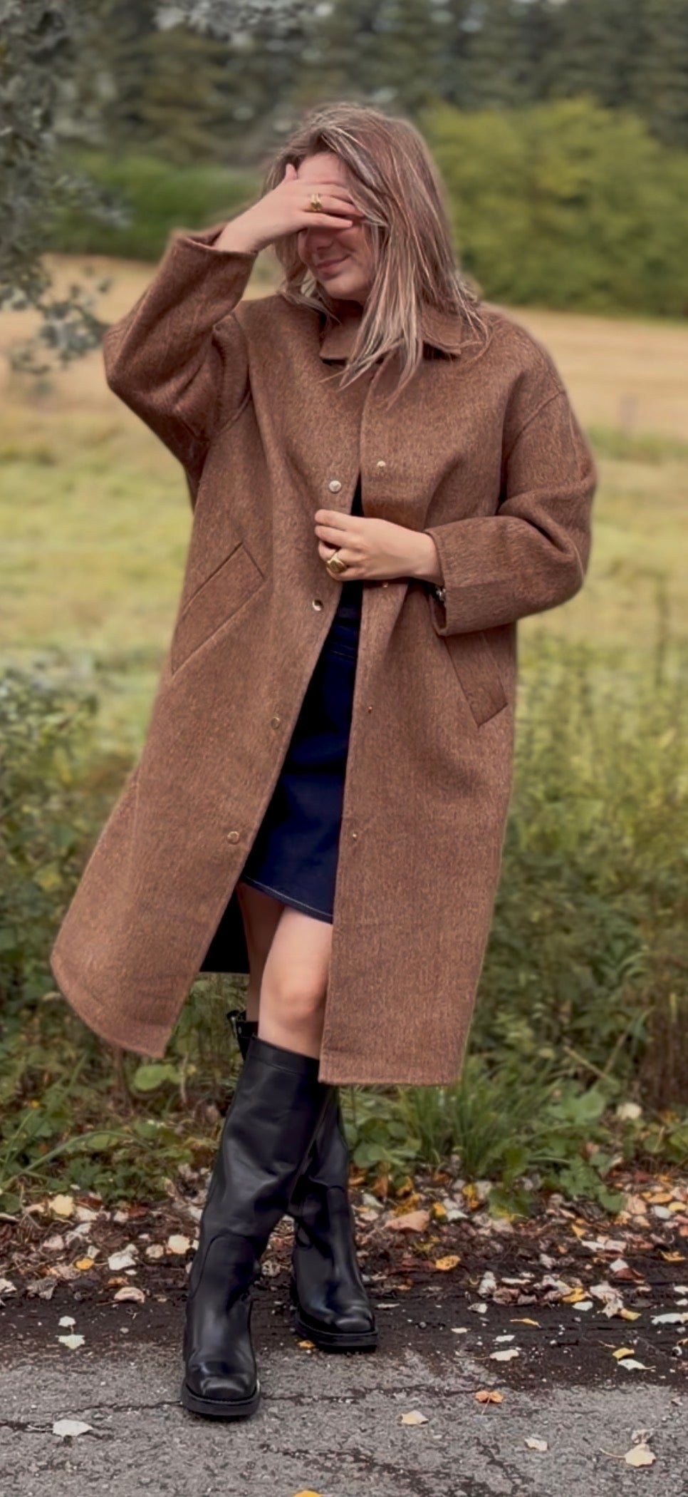 Veste Cambridge camel
