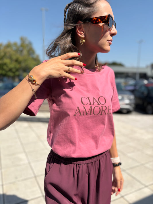 T-shirt soft - blush