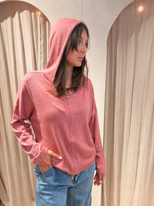 Gilet Margaux rose