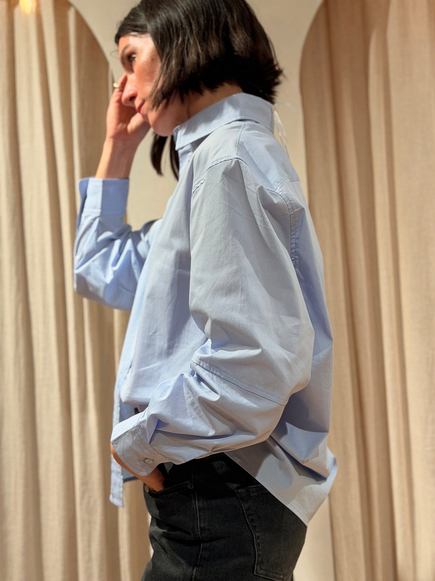 Chemise Daria - bleu ciel