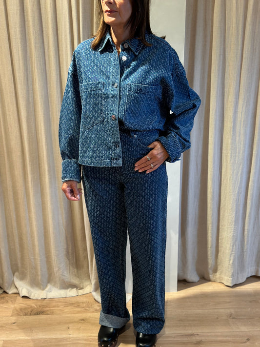Theodora denim trousers -light blue