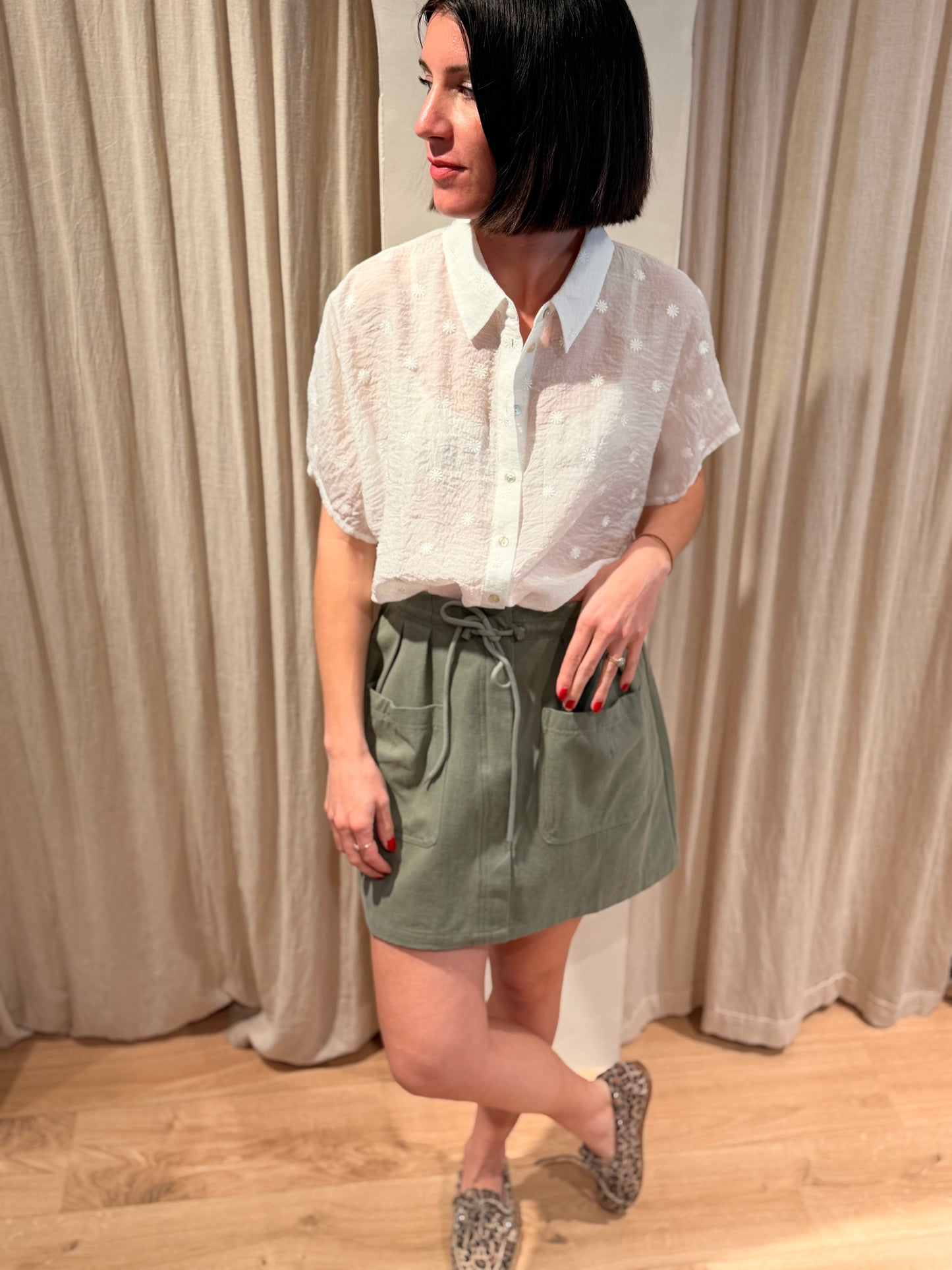 Chemise Caraibes - Ecru