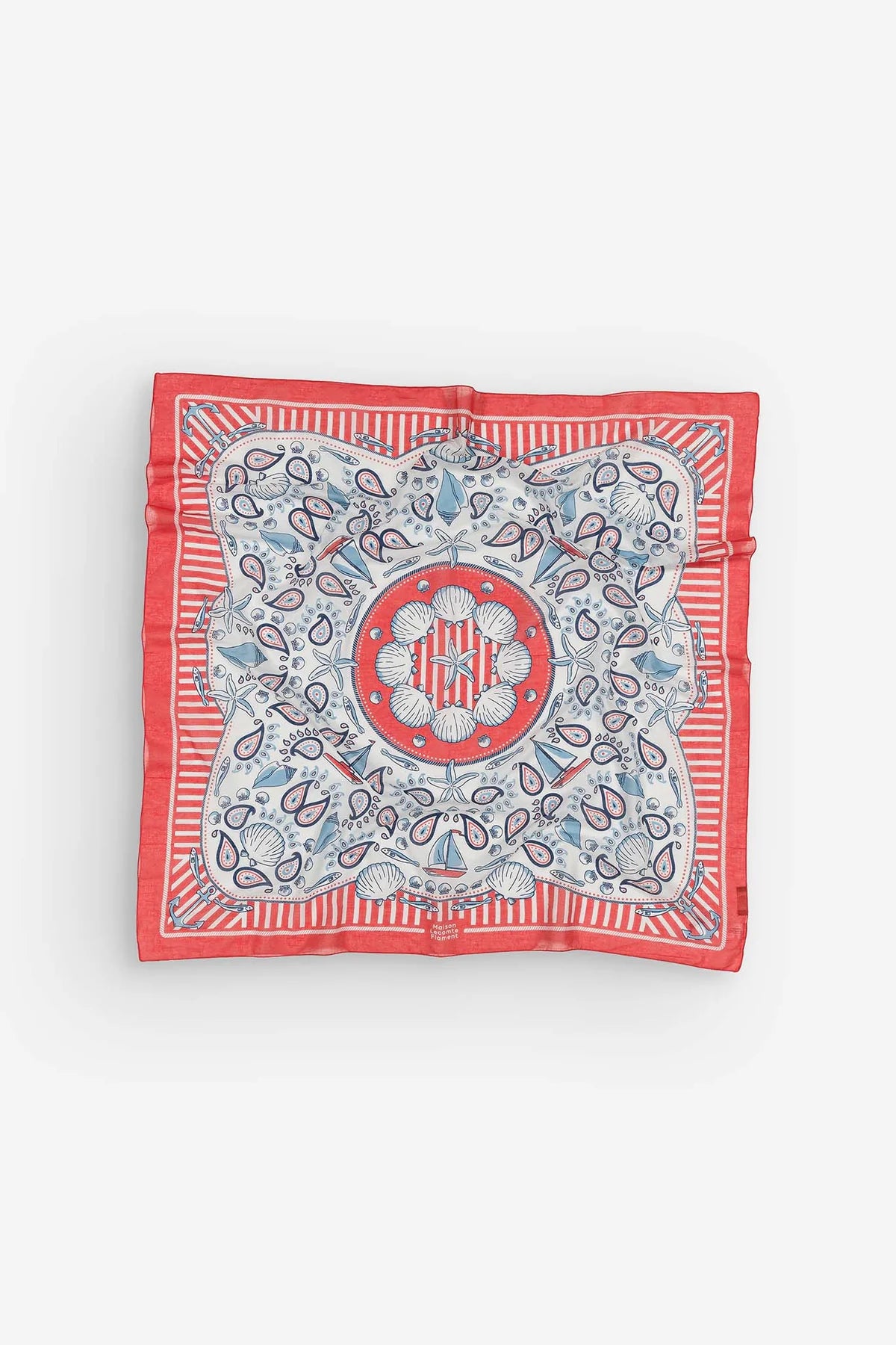 Bandana Bretagne Red Coton