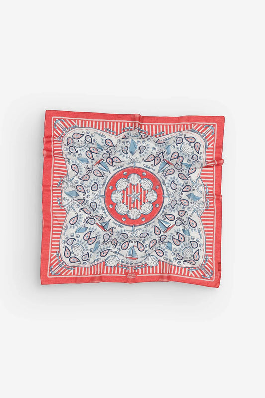 Bandana Bretagne Red Coton