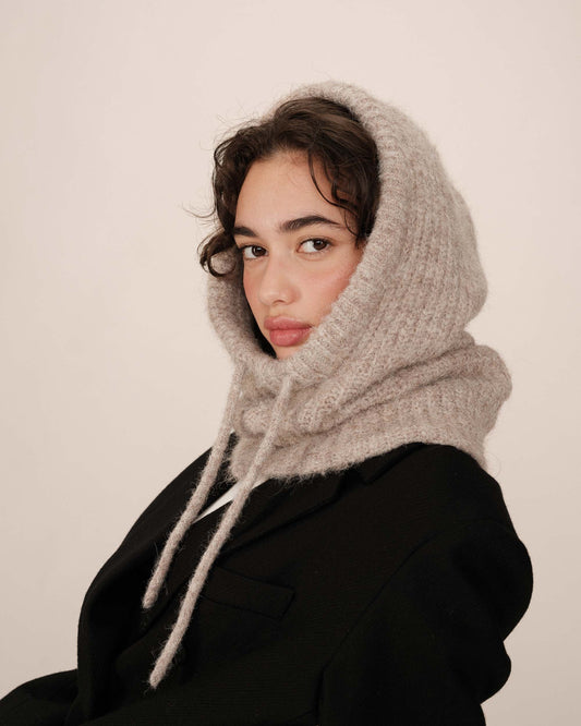 Cagoule samouraï - taupe