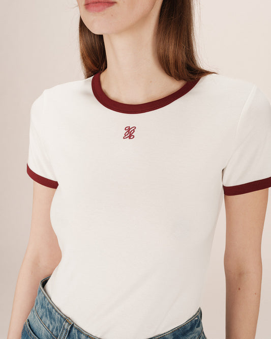 T-shirt sany - ecru