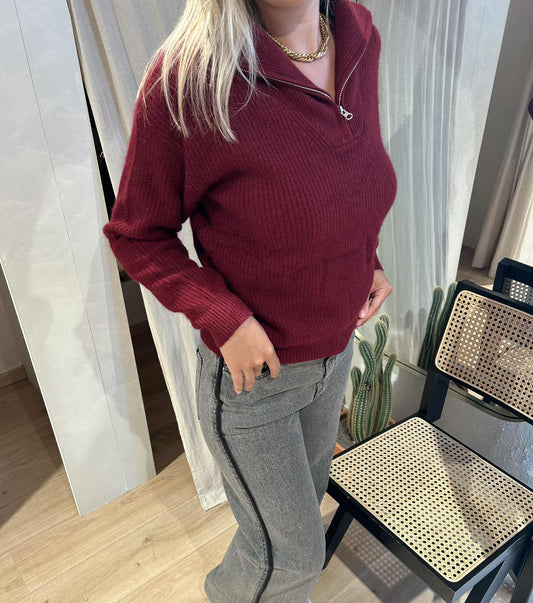 Pull-over breckenridge - burgundy