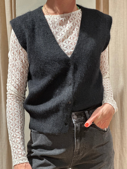Gilet Anselme - noir