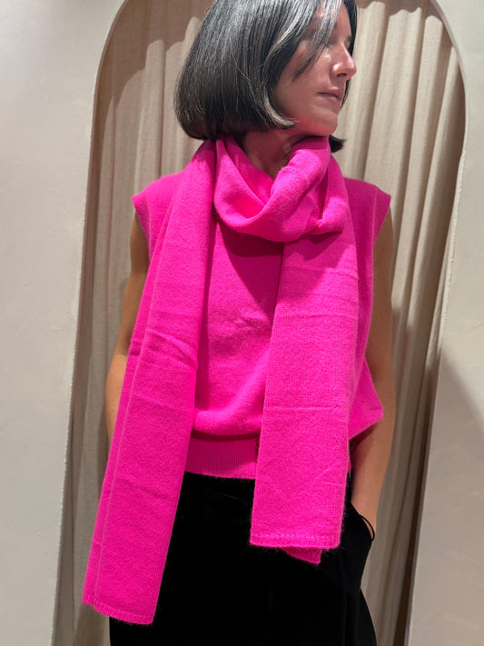 Scarf Vail - Neon pink