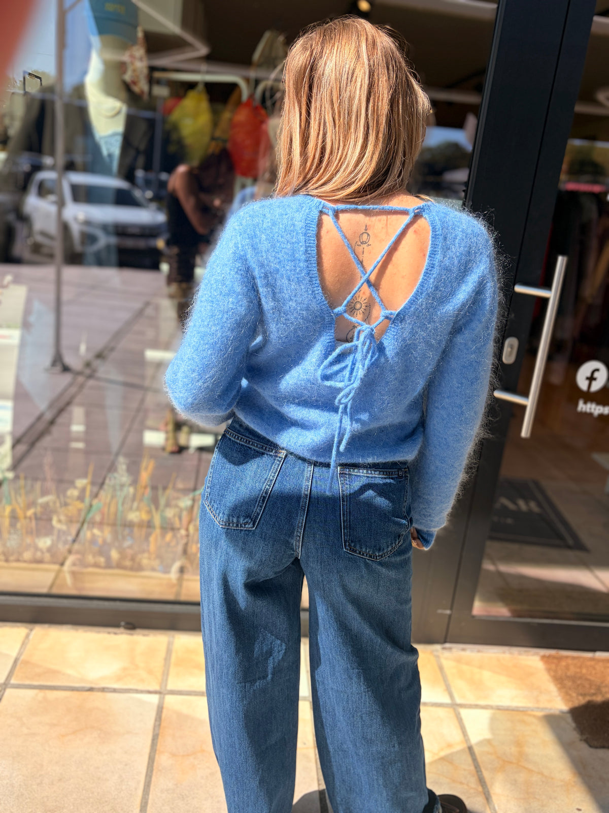 Haut Michel bleu