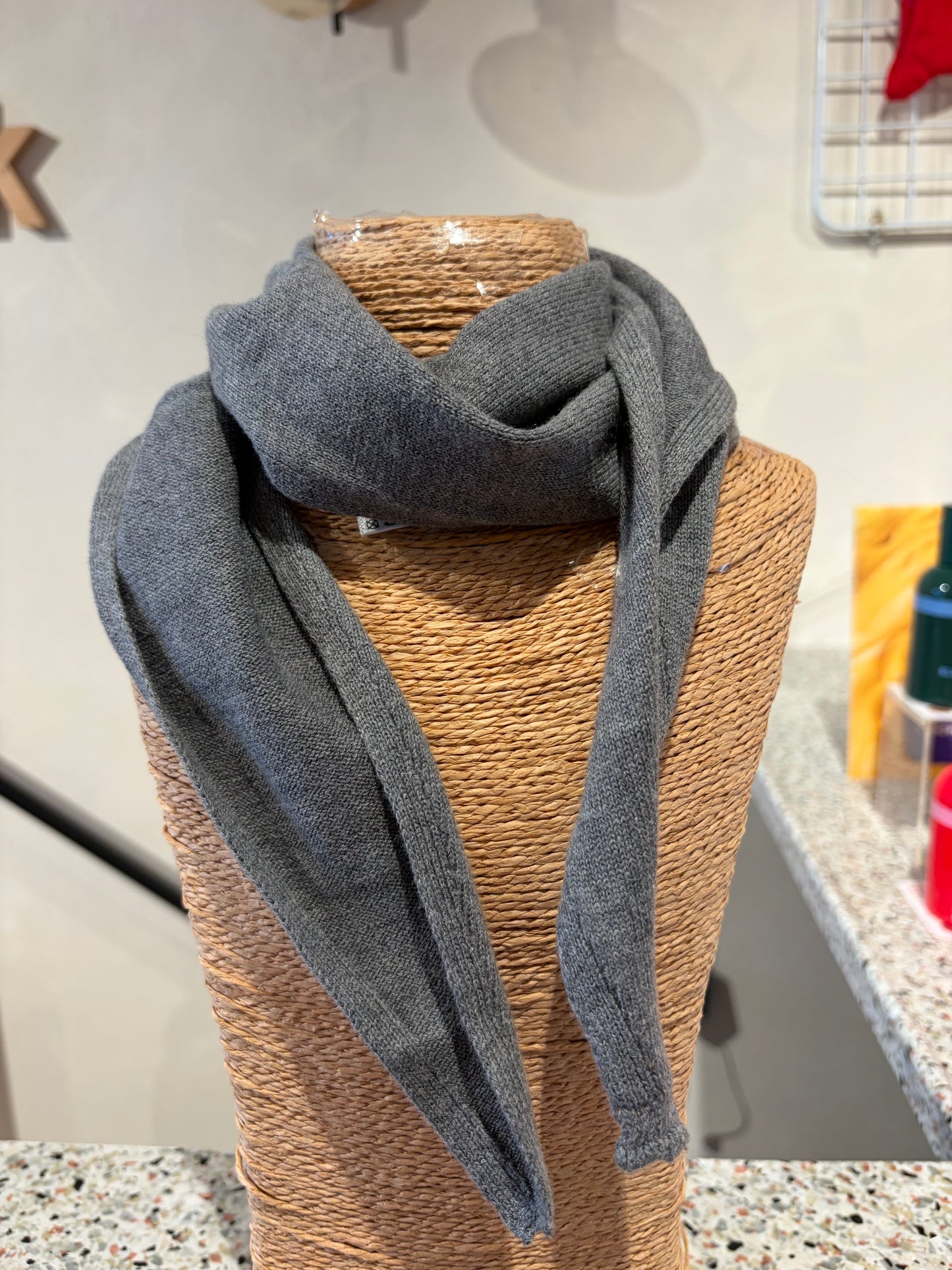 Bandana scarf - Grey melange