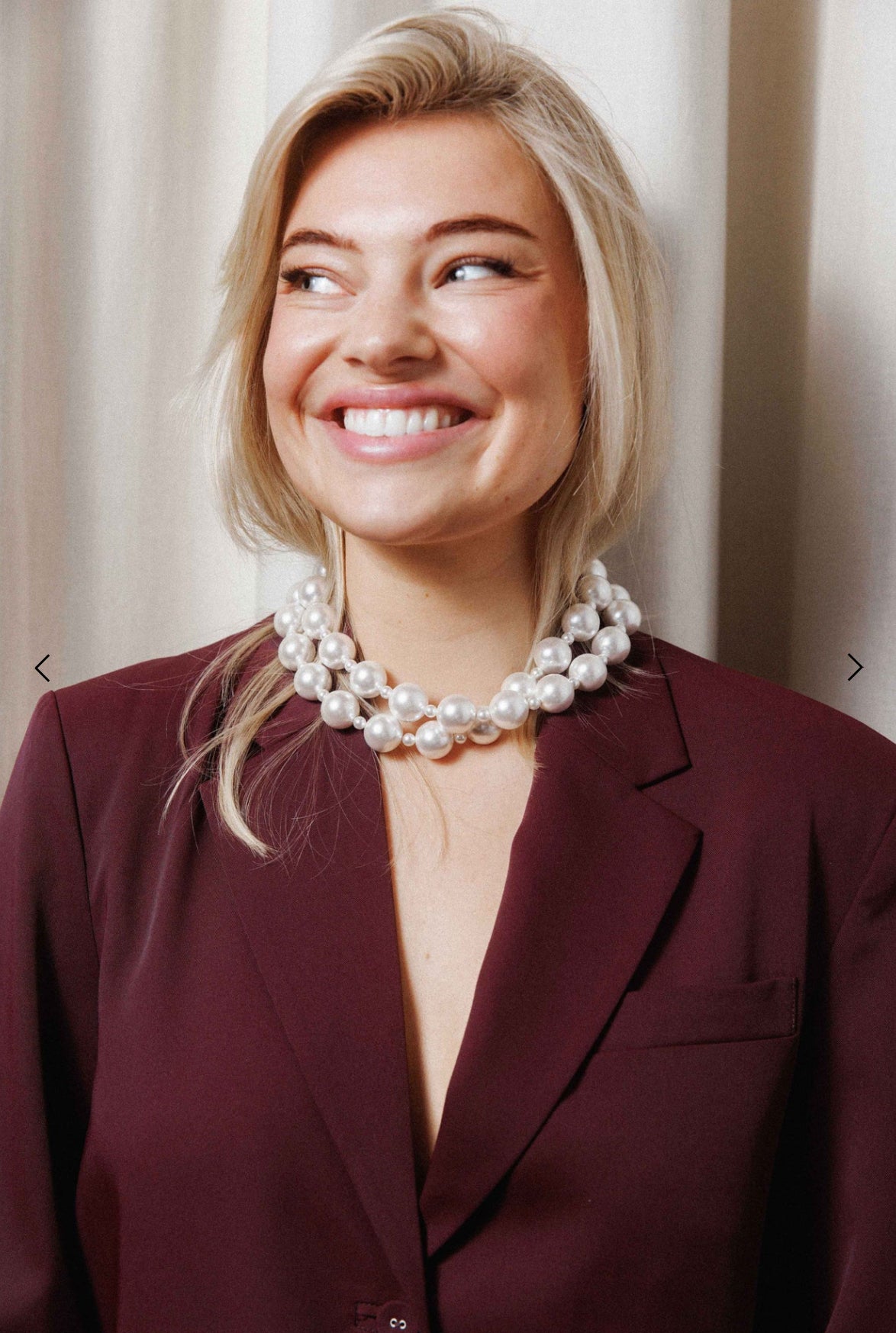 Necklace Moonlight pearl