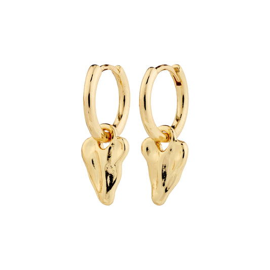 Boucles d'oreilles JULES plaquées or
