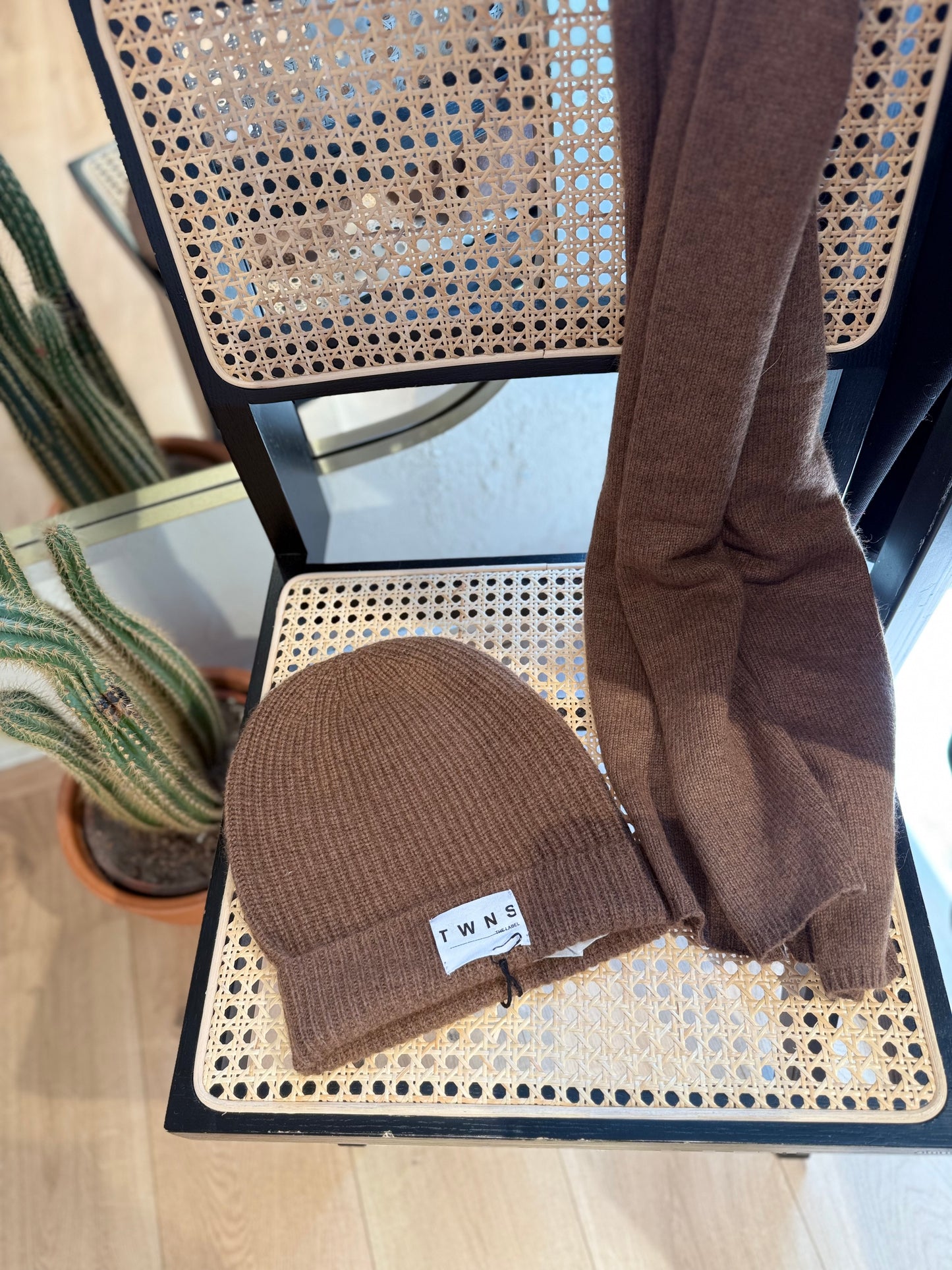 Bonnet littleton - chocolat