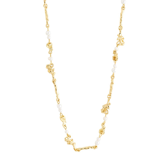 Collier de perles SLOAN plaqué or