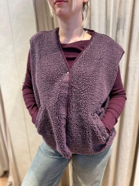 Teddy bodywramer - plum