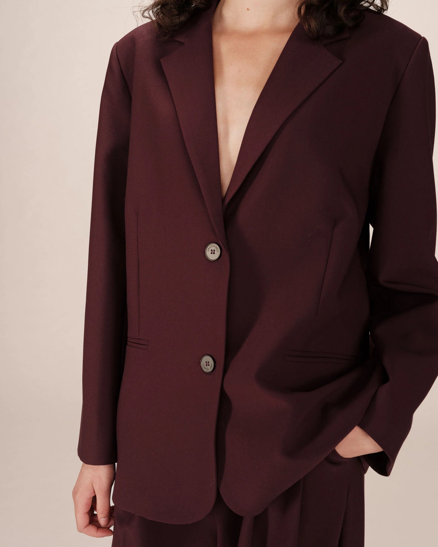 Blazer strong - bordeaux