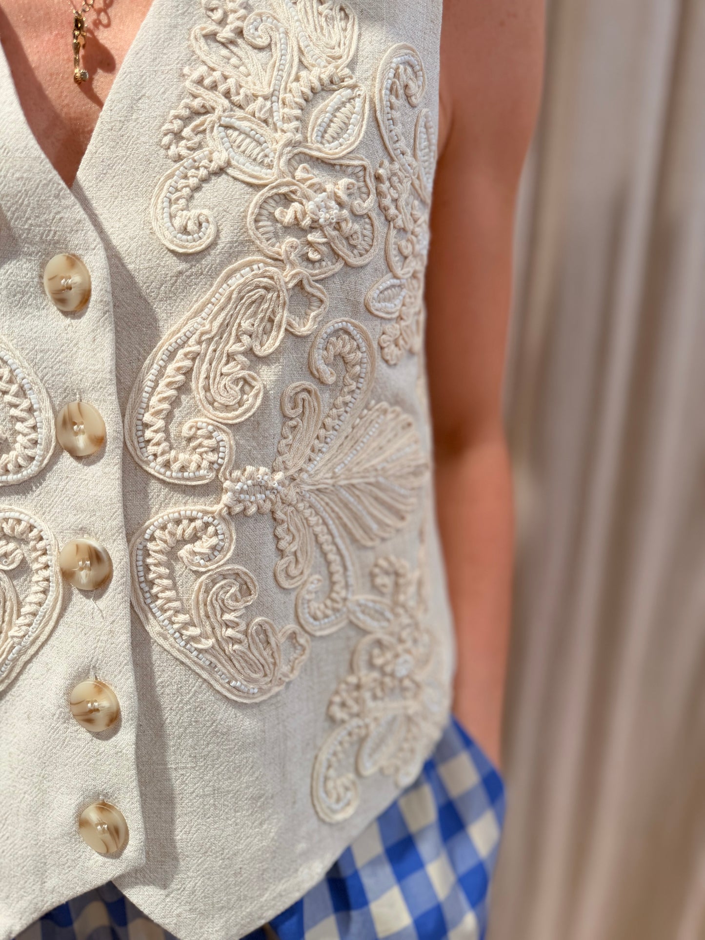 Blouse Daryl - Ecru