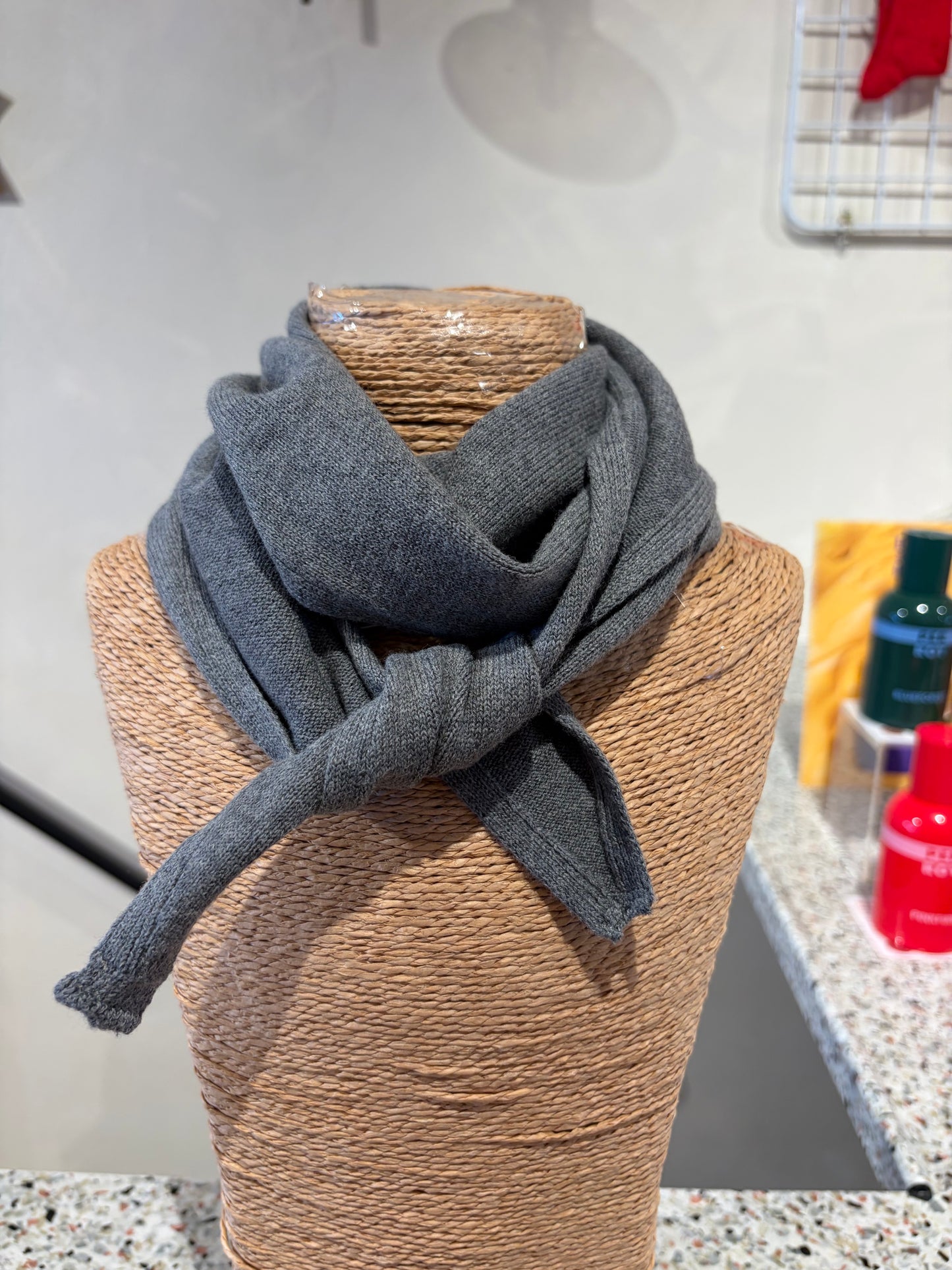 Bandana scarf - Grey melange