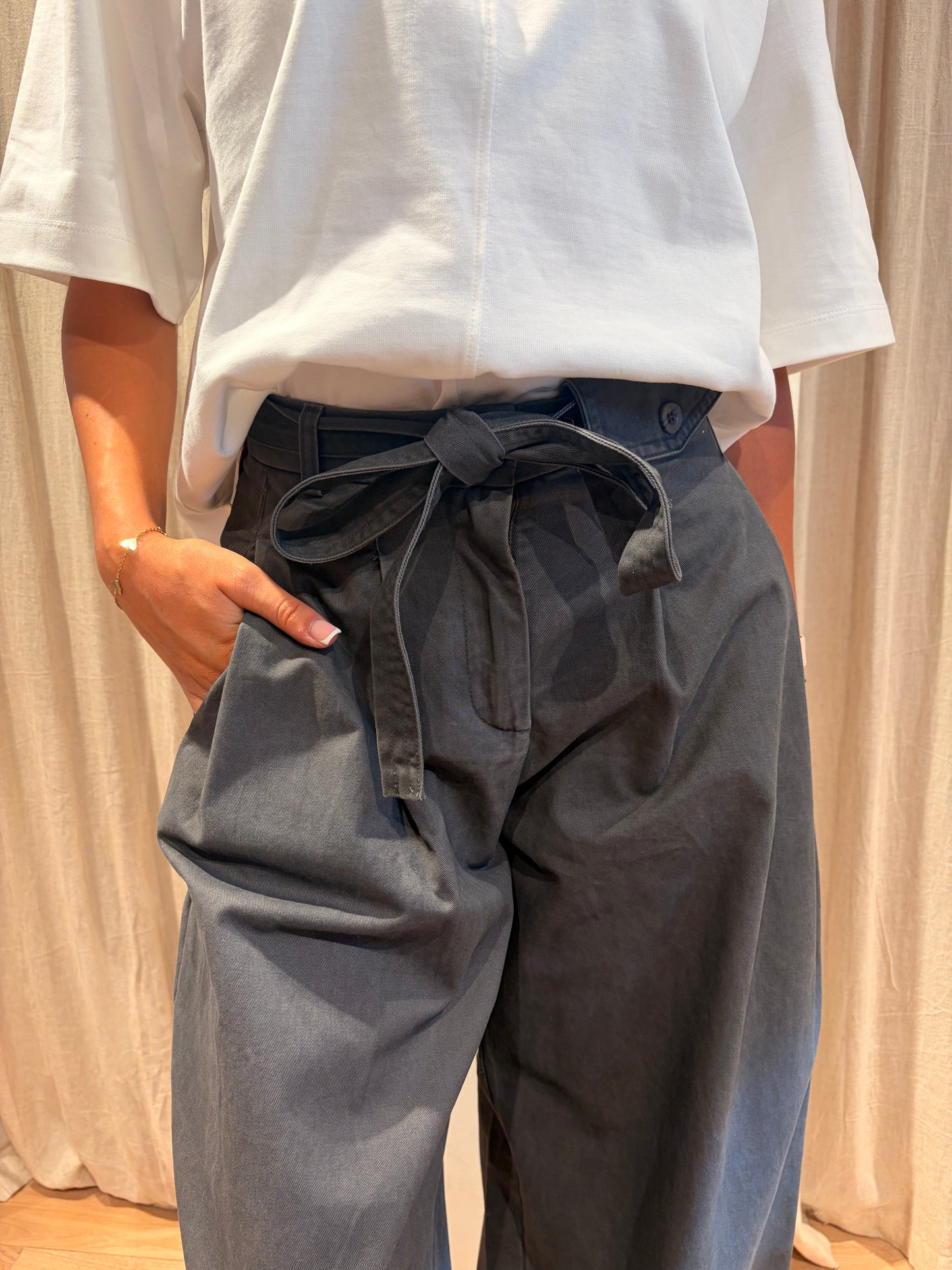 Myriam pantalon acier
