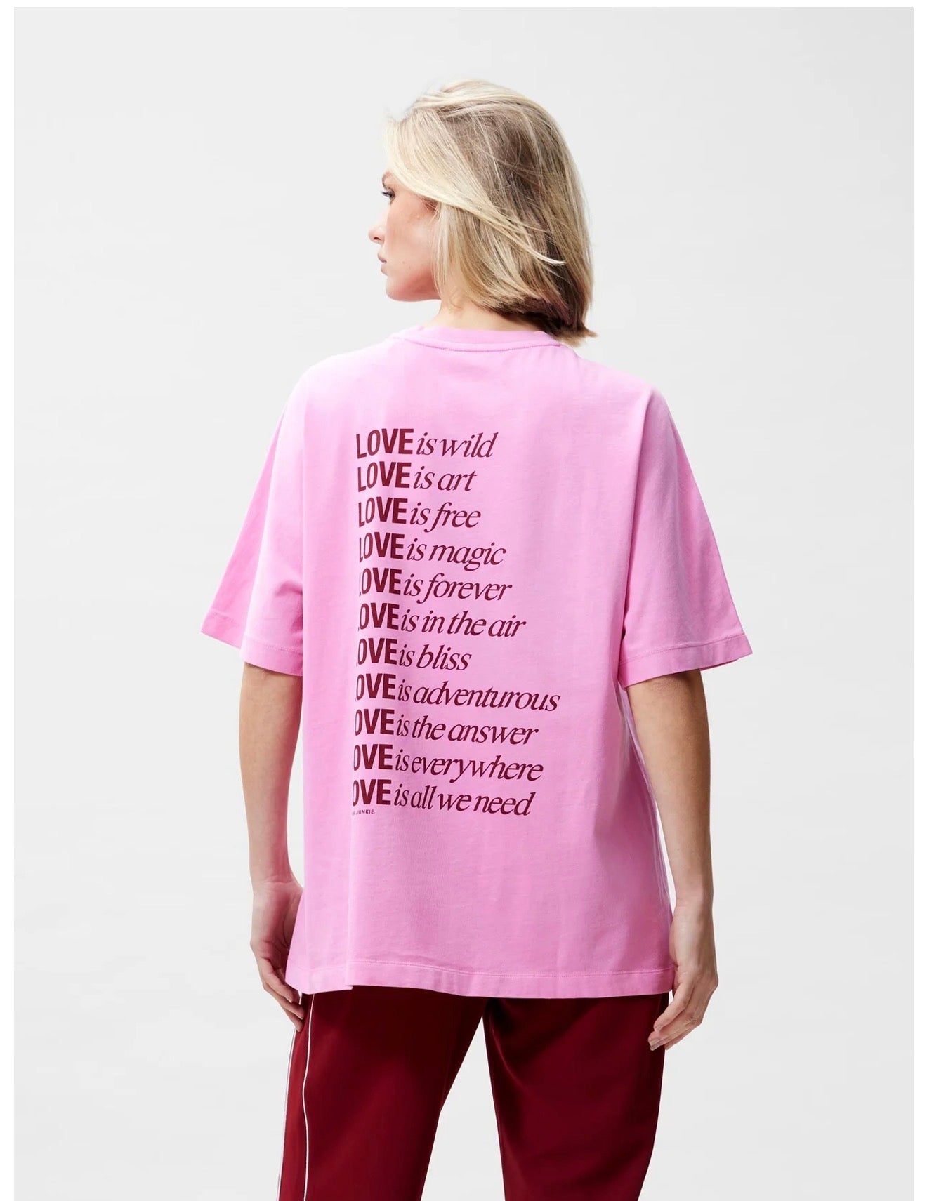 Oversized graphic T-shirt - Rosebloom