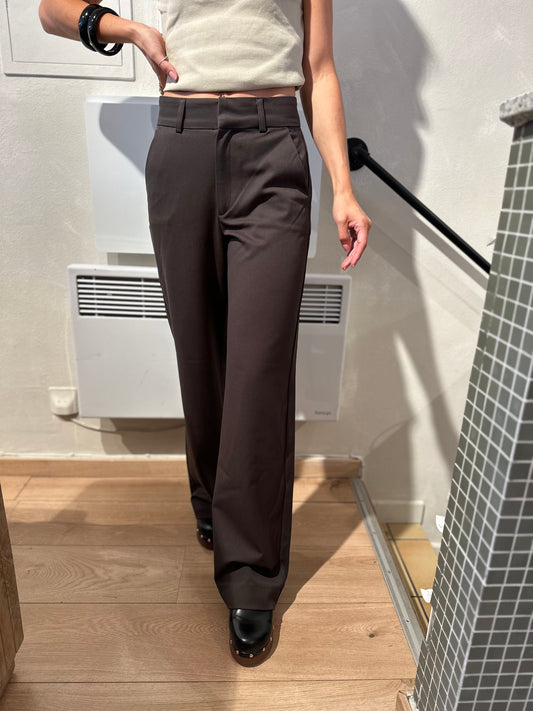 Gennie kikko pant - coffee brown