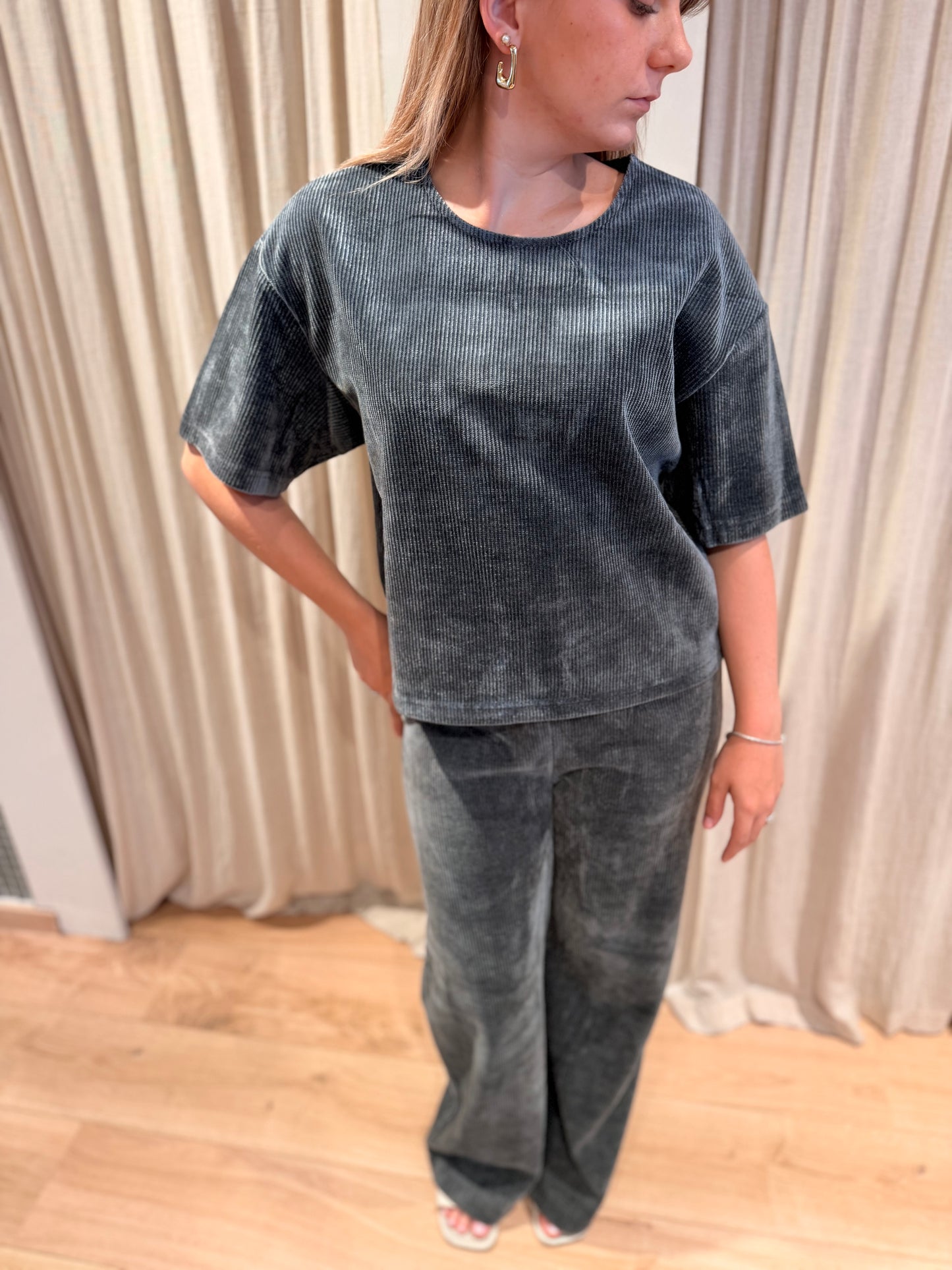 Top softly gris