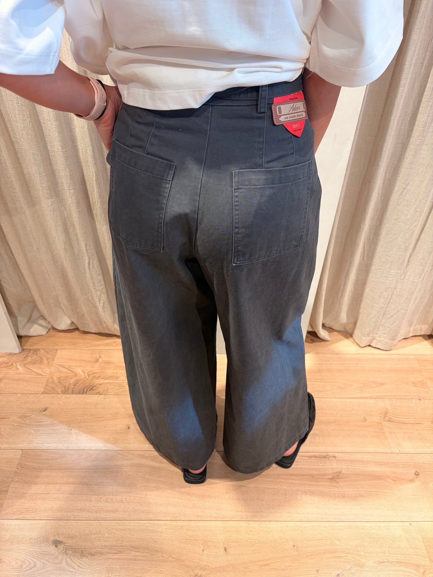 Myriam pantalon acier