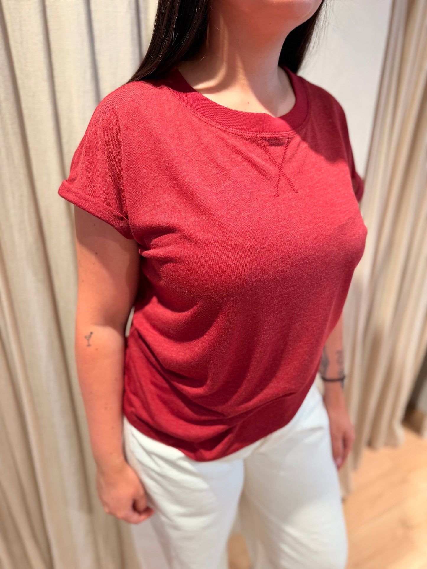 T-shirt flying cerise