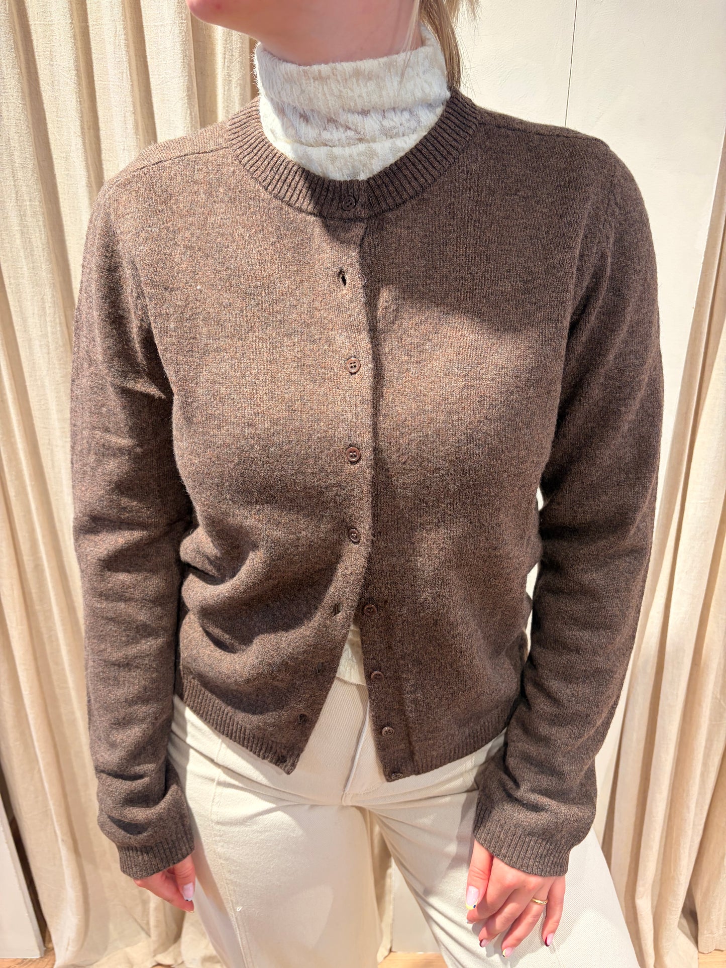 Averie-M Aurely-knit java melange