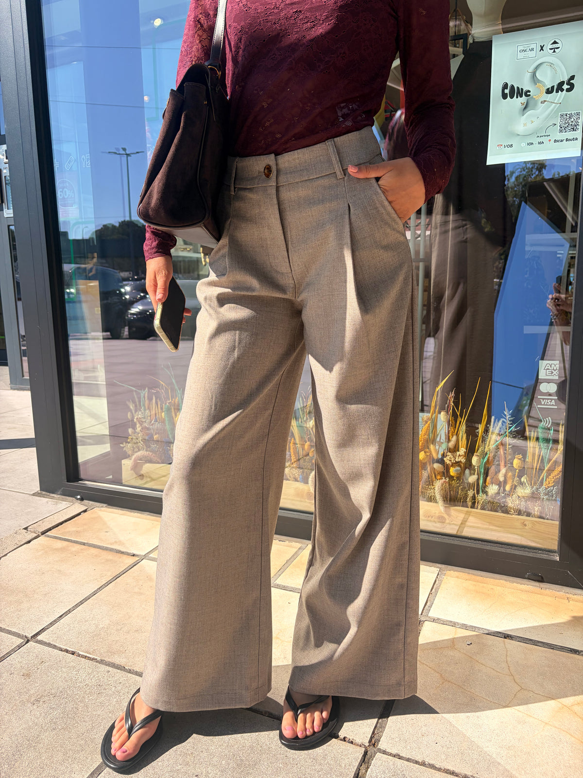 Pantalon Wesley beige