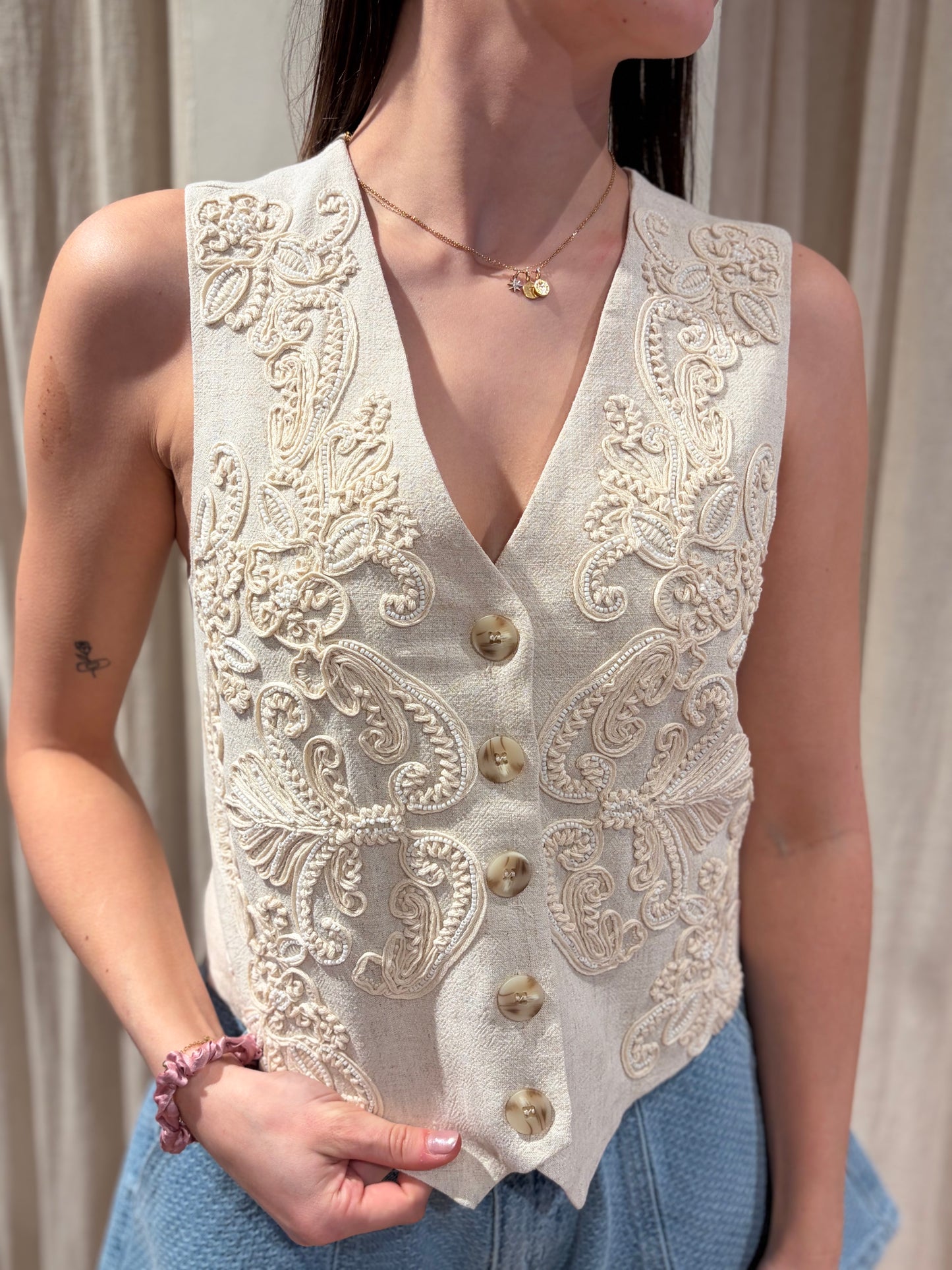Blouse Daryl - Ecru