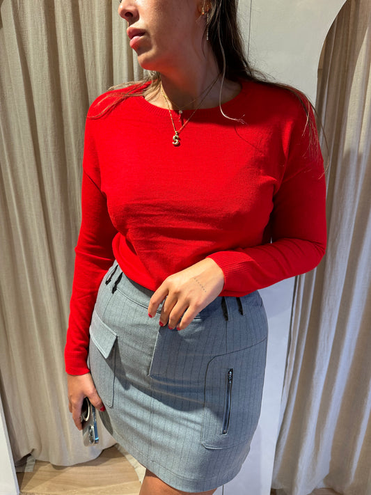 Pull aselya - rouge
