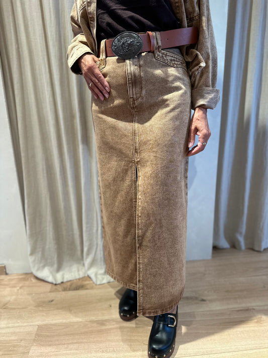 Jupe denim ranger
