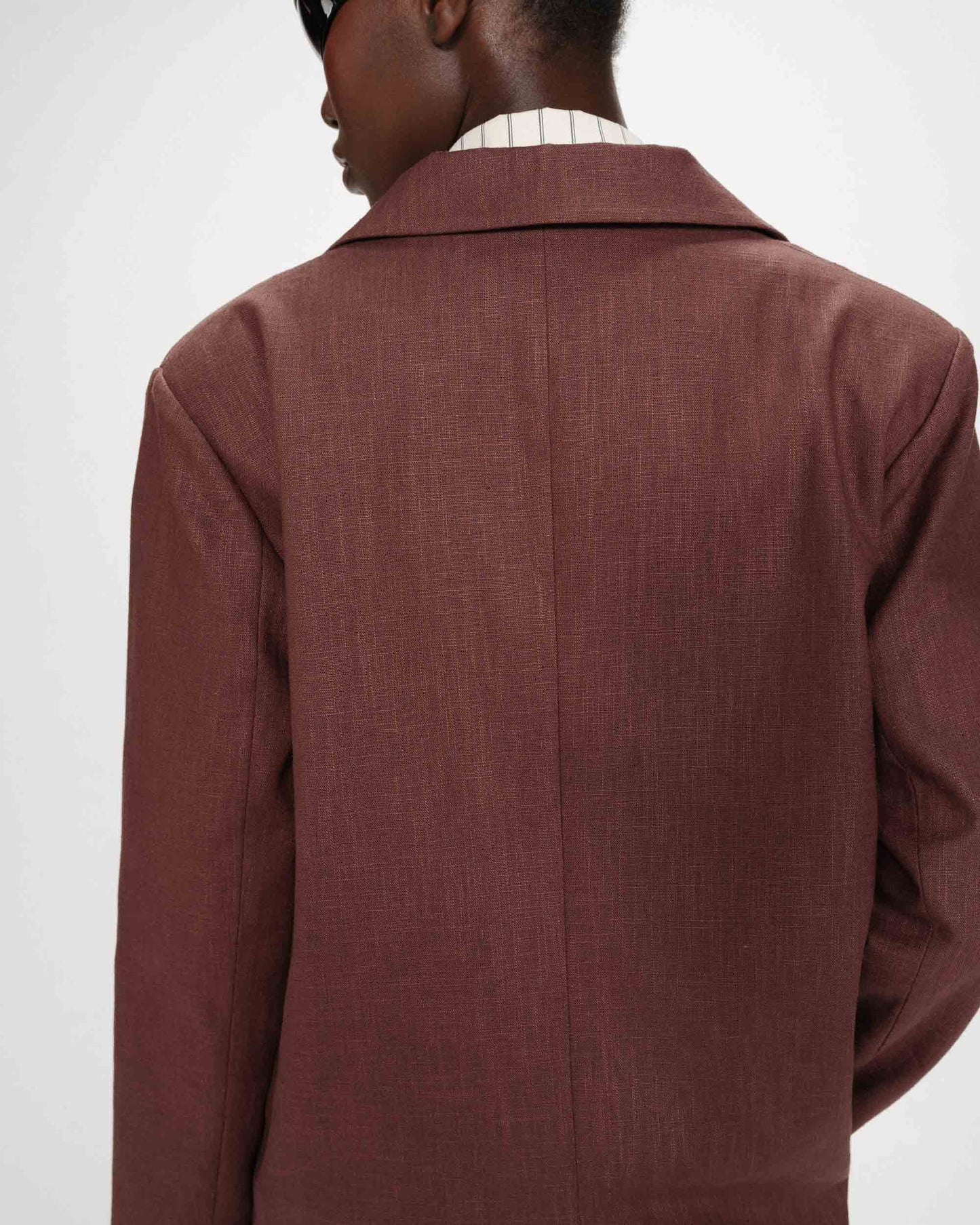 Blazer velize chocolat