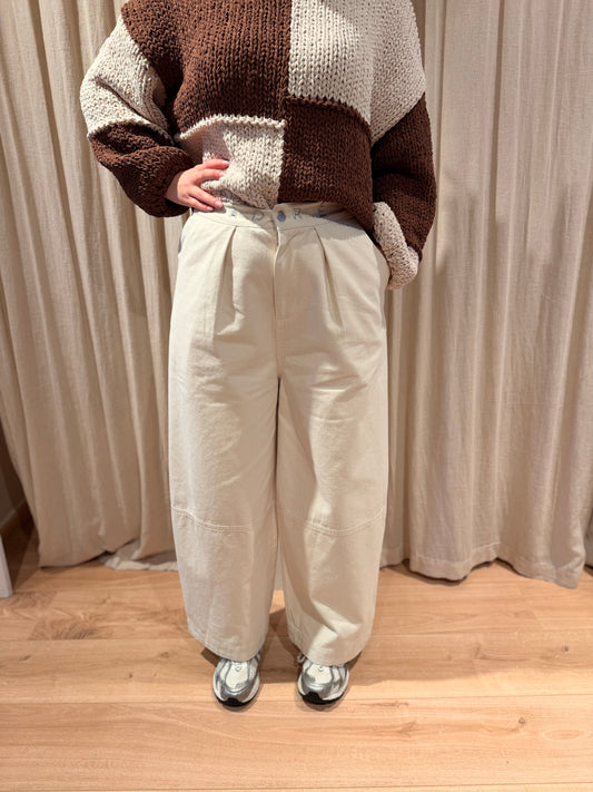 Pantalon Tiago - Ecru