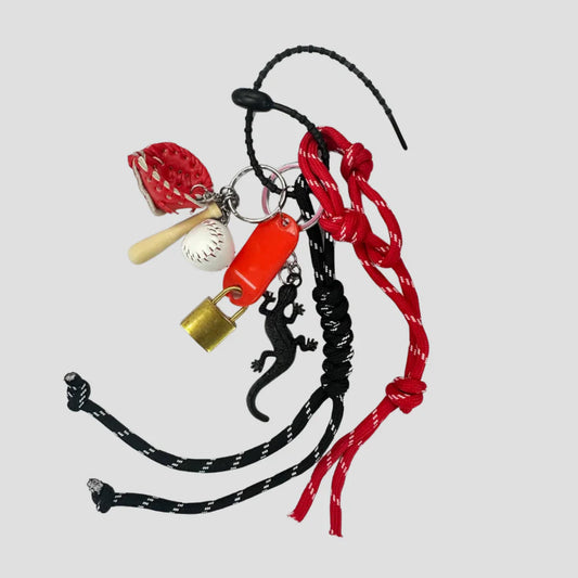 Porte clef bagcharm set