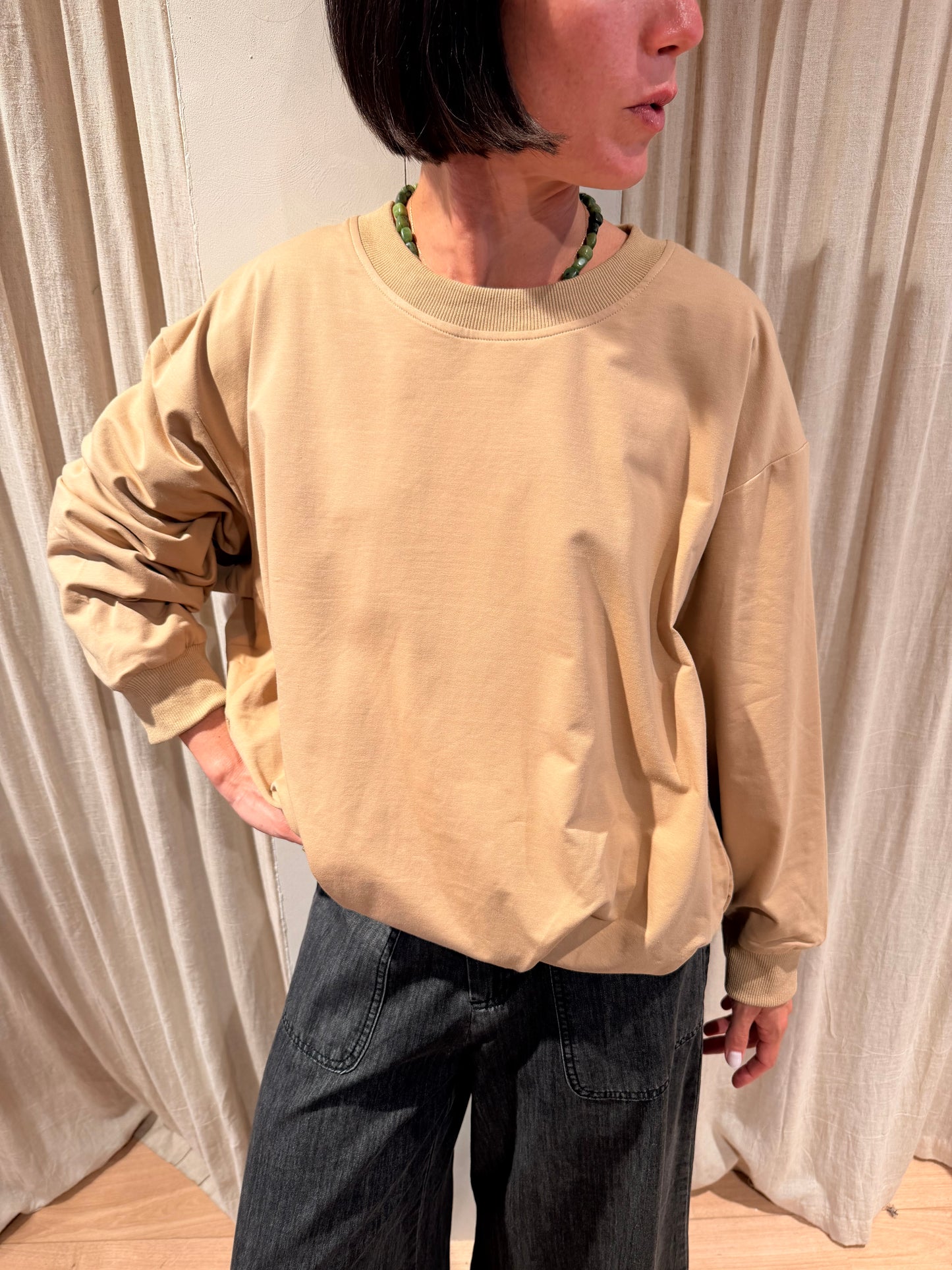 T-shirt thelka beige