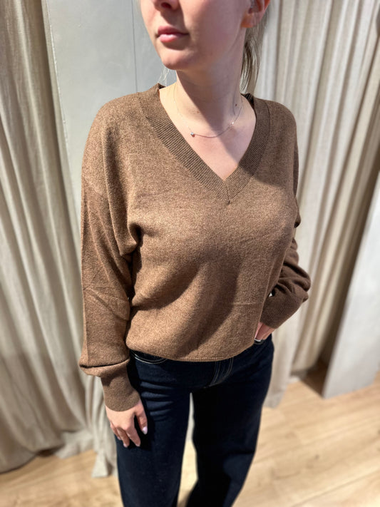 Jumper boulder - chocolat