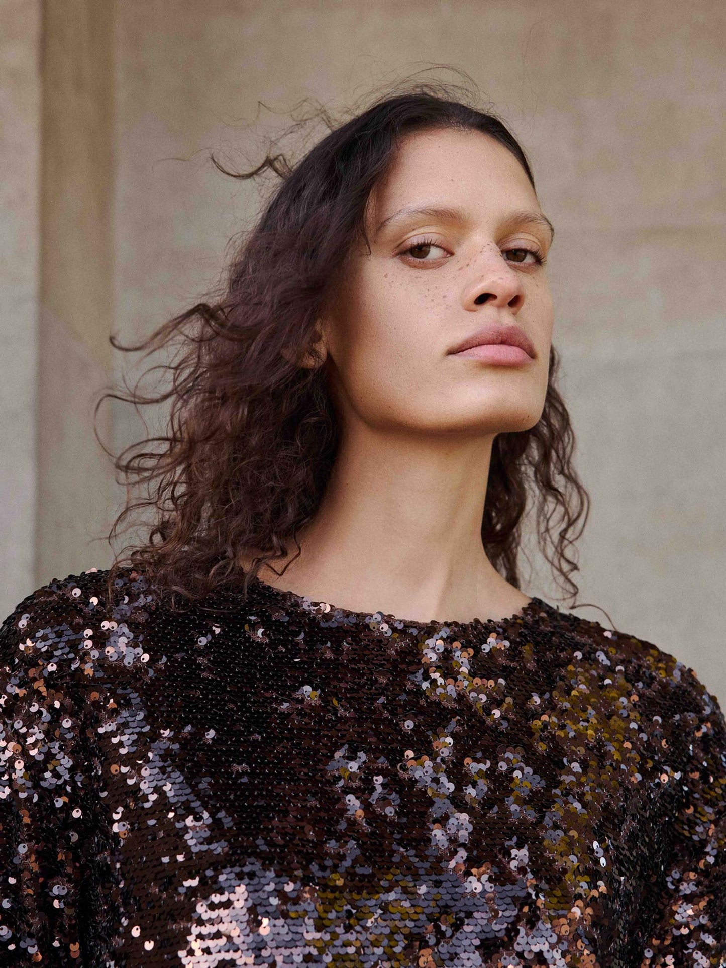 Janah t-shirt - rain drum