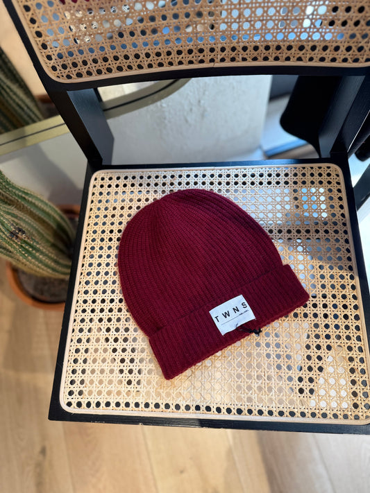 Bonnet littleton - burgundy