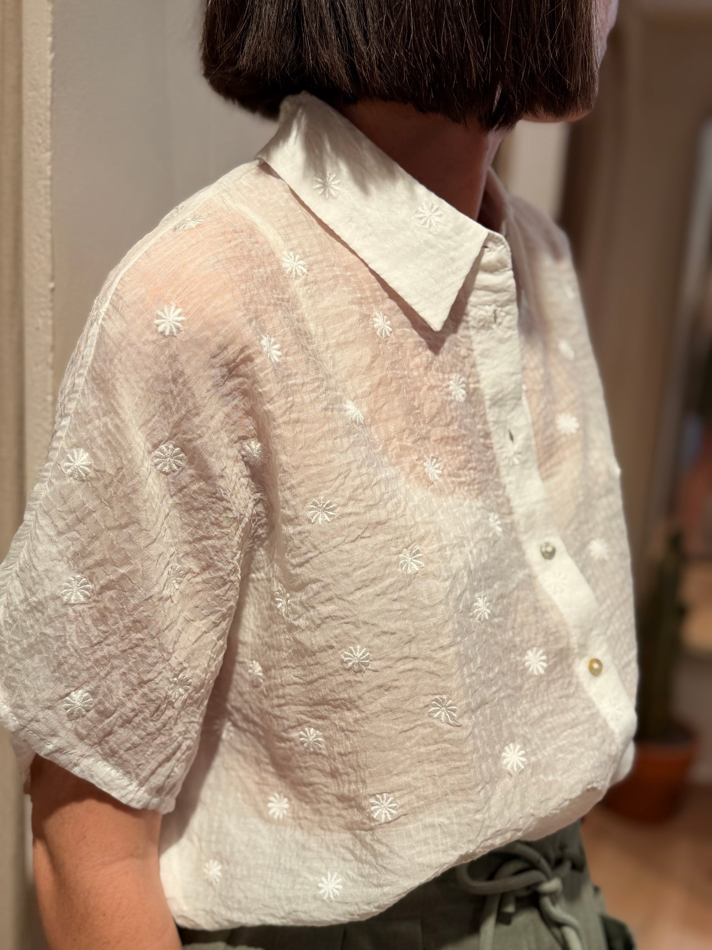 Chemise Caraibes - Ecru