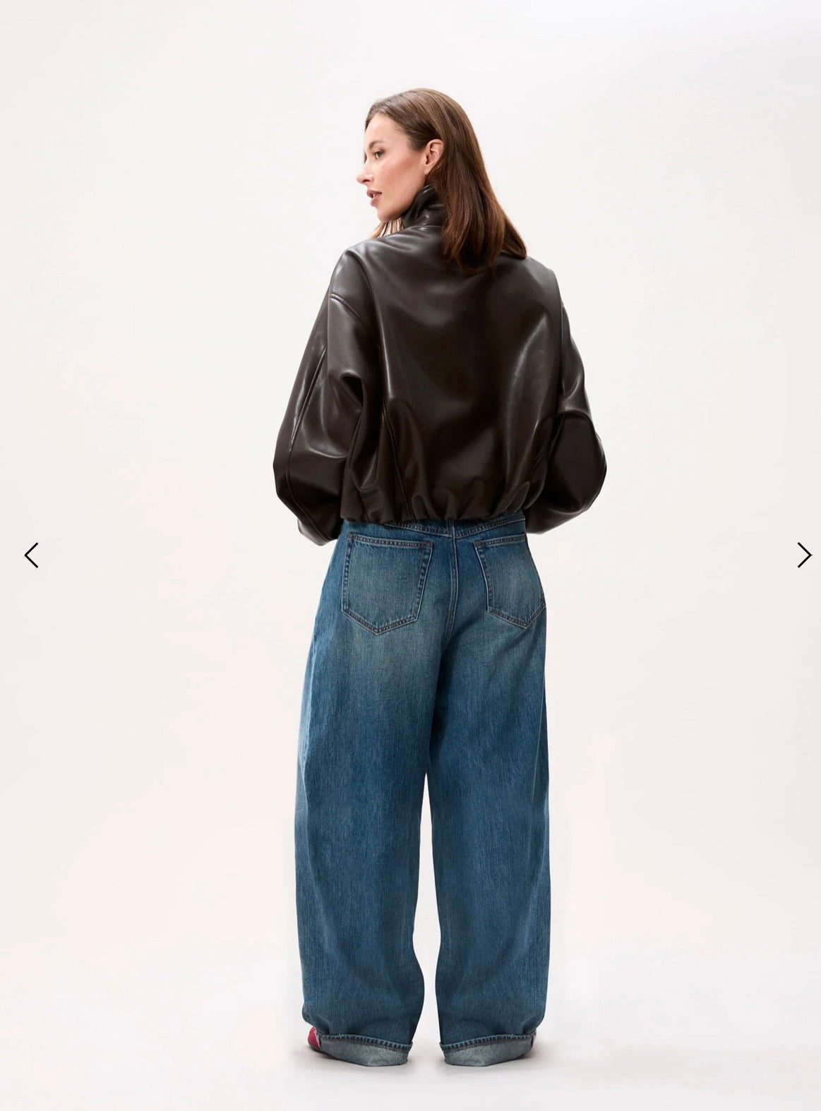 Vegan leather  jacket