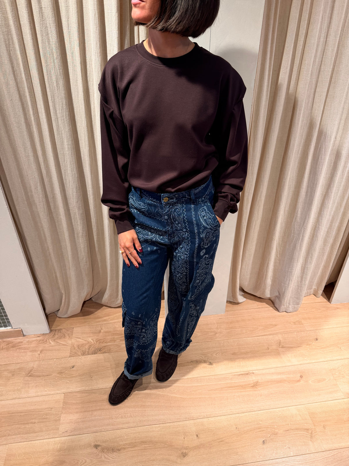 Timéo pantalon bandana denim