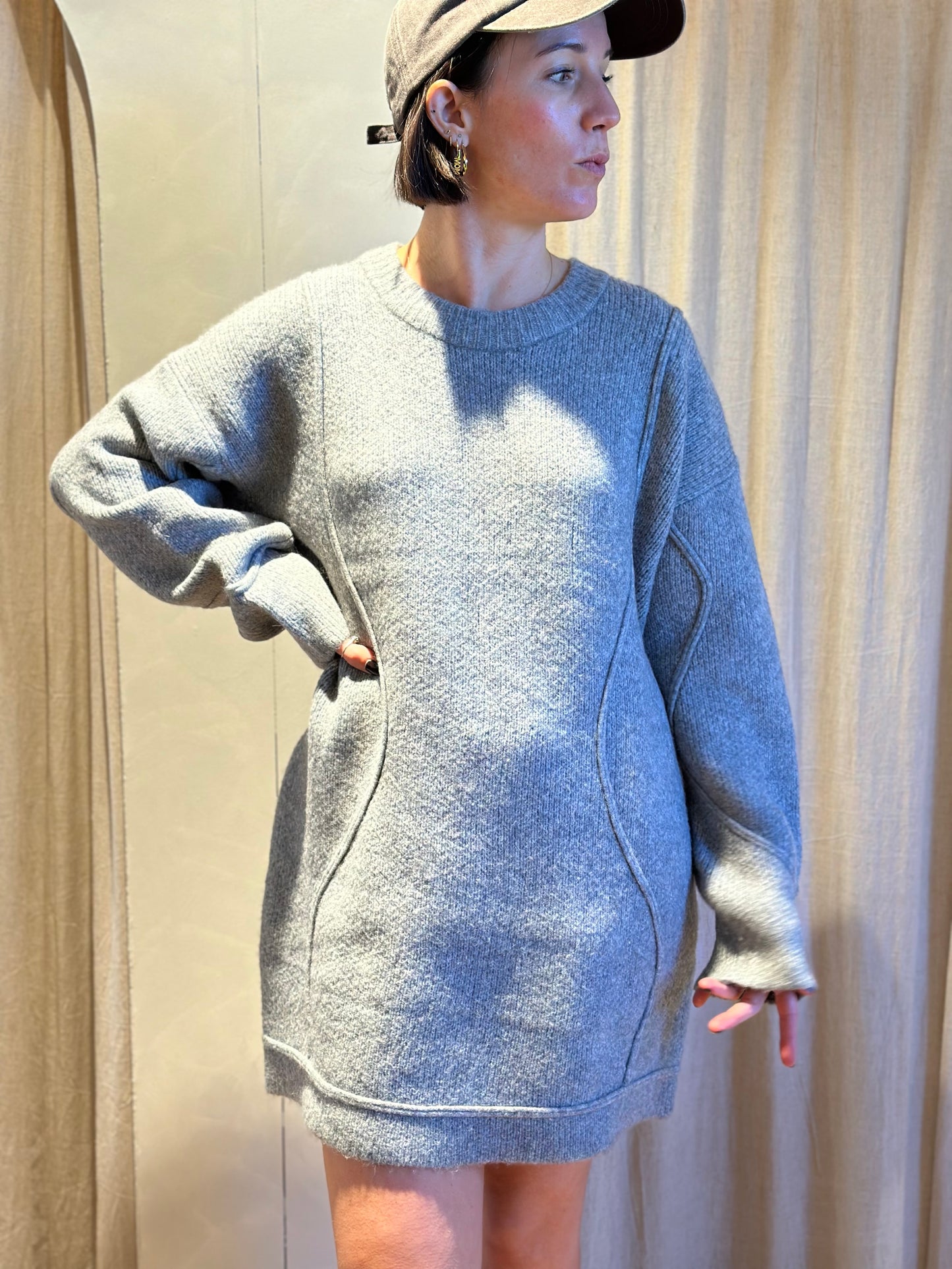 Rese knit -light grey