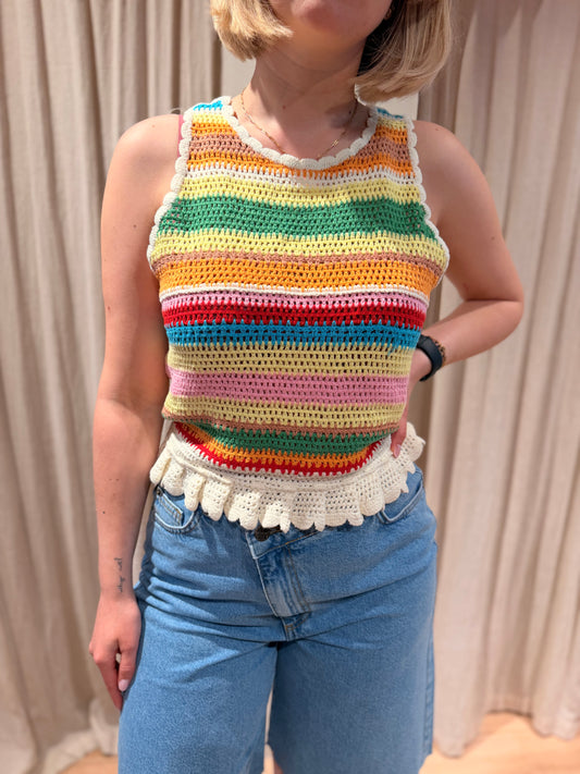 Martha SS - Multi Stripe