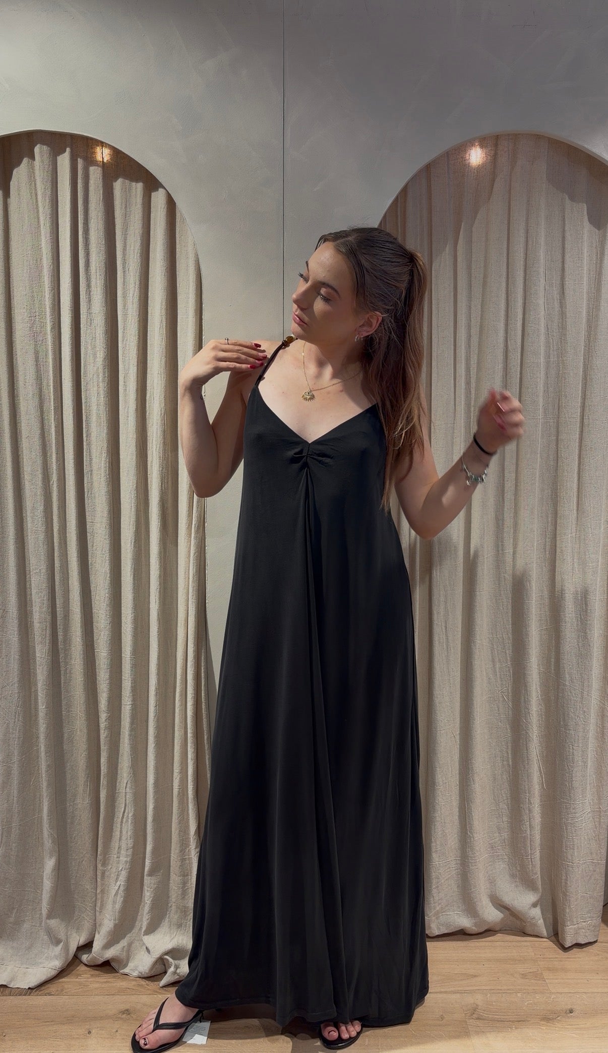 Robe Lutecia - Noir