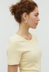 T-shirt Otis-M Evelyn - Summer Yellow