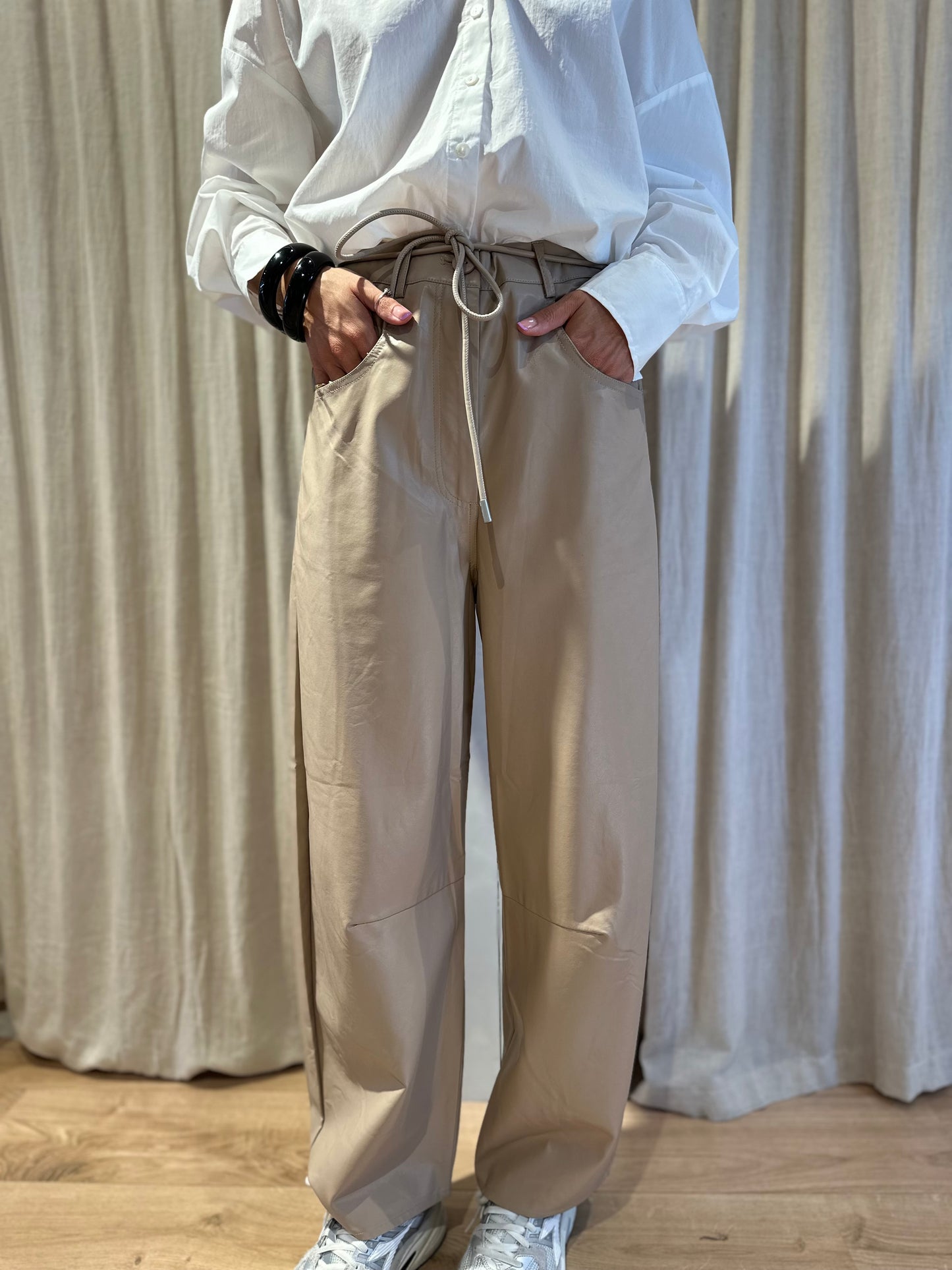 Timo pantalon taupe
