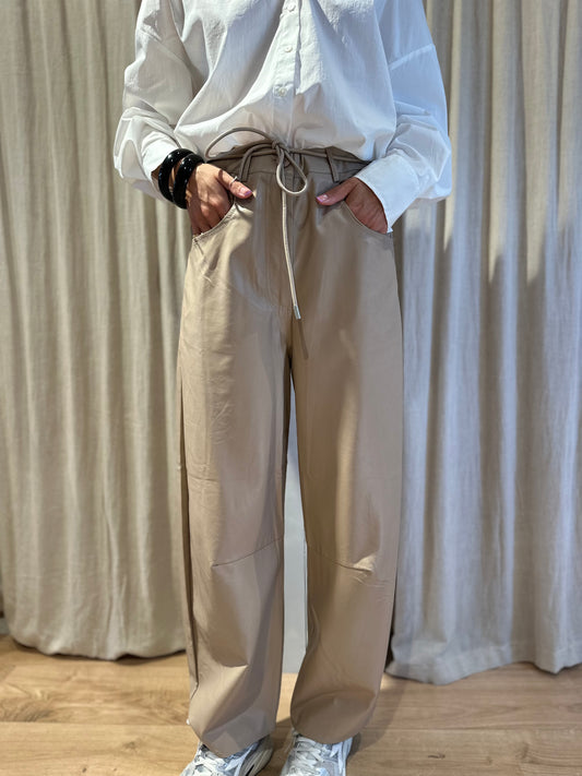 Timo pantalon taupe